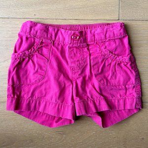 Jumping Beans Pink Shorts, Size 3T with Button Enclosure